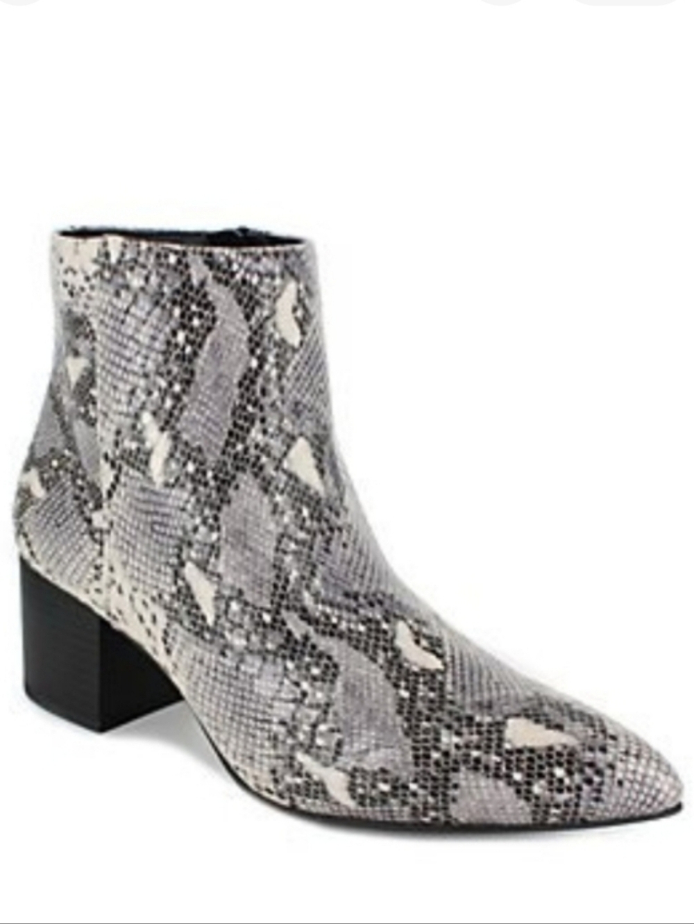 NEW! ESPRIT Maren Classic Snake Skin Print Booties 6.5.